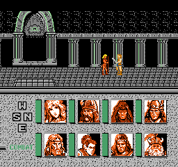 Advanced Dungeons & Dragons Heroes of the Lance screenshot 5 for NES